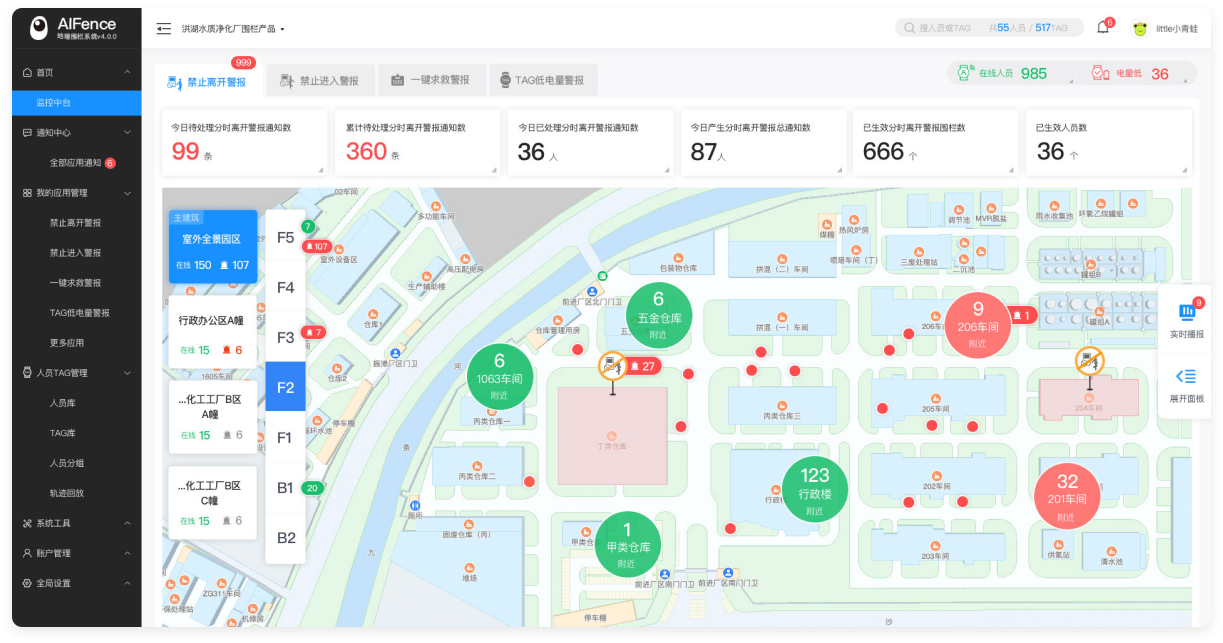 AiFence地理围栏系统