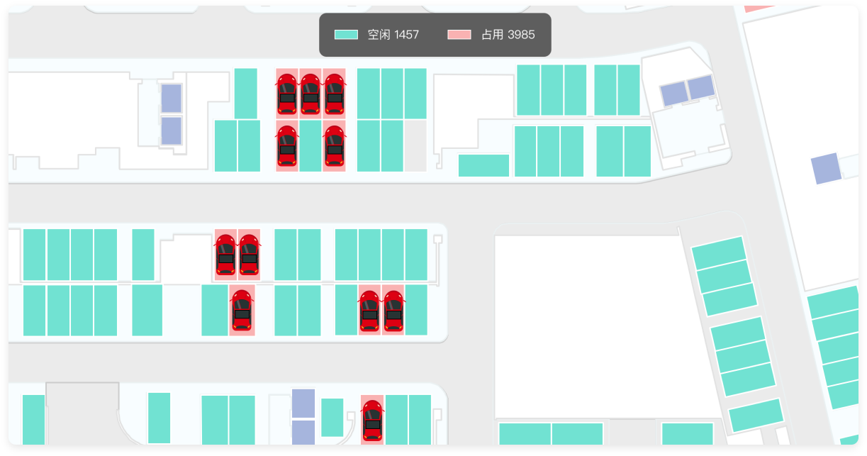 空车位状态地图
