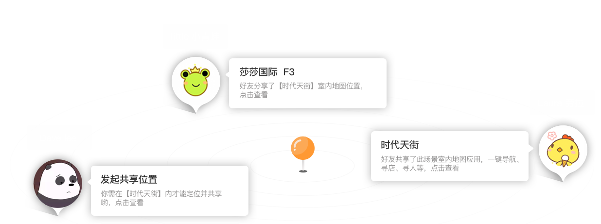 精准的位置分享